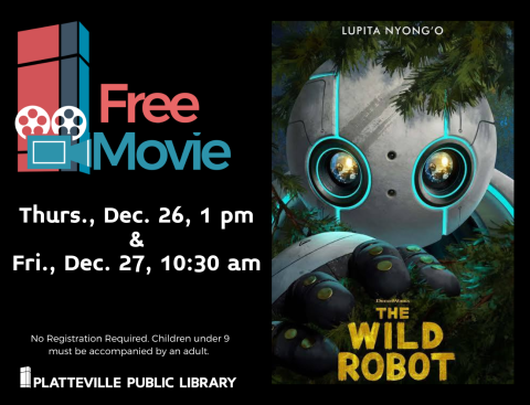 Wild Robot pop-up movie