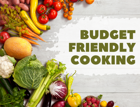 photo from above of colorful fruits and vegetables on a table