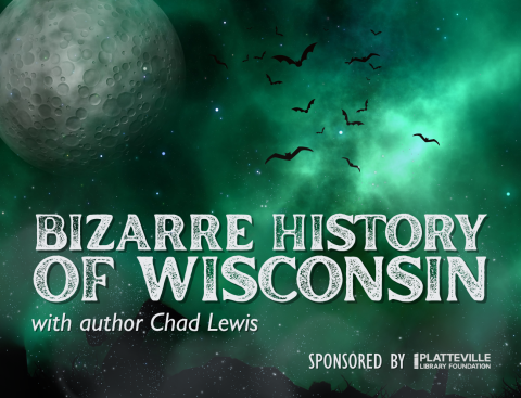 photo of a full moon with green luminescent clouds in a dark sky