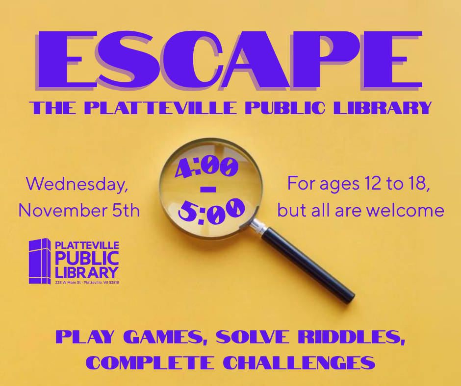 Escape the Library poster